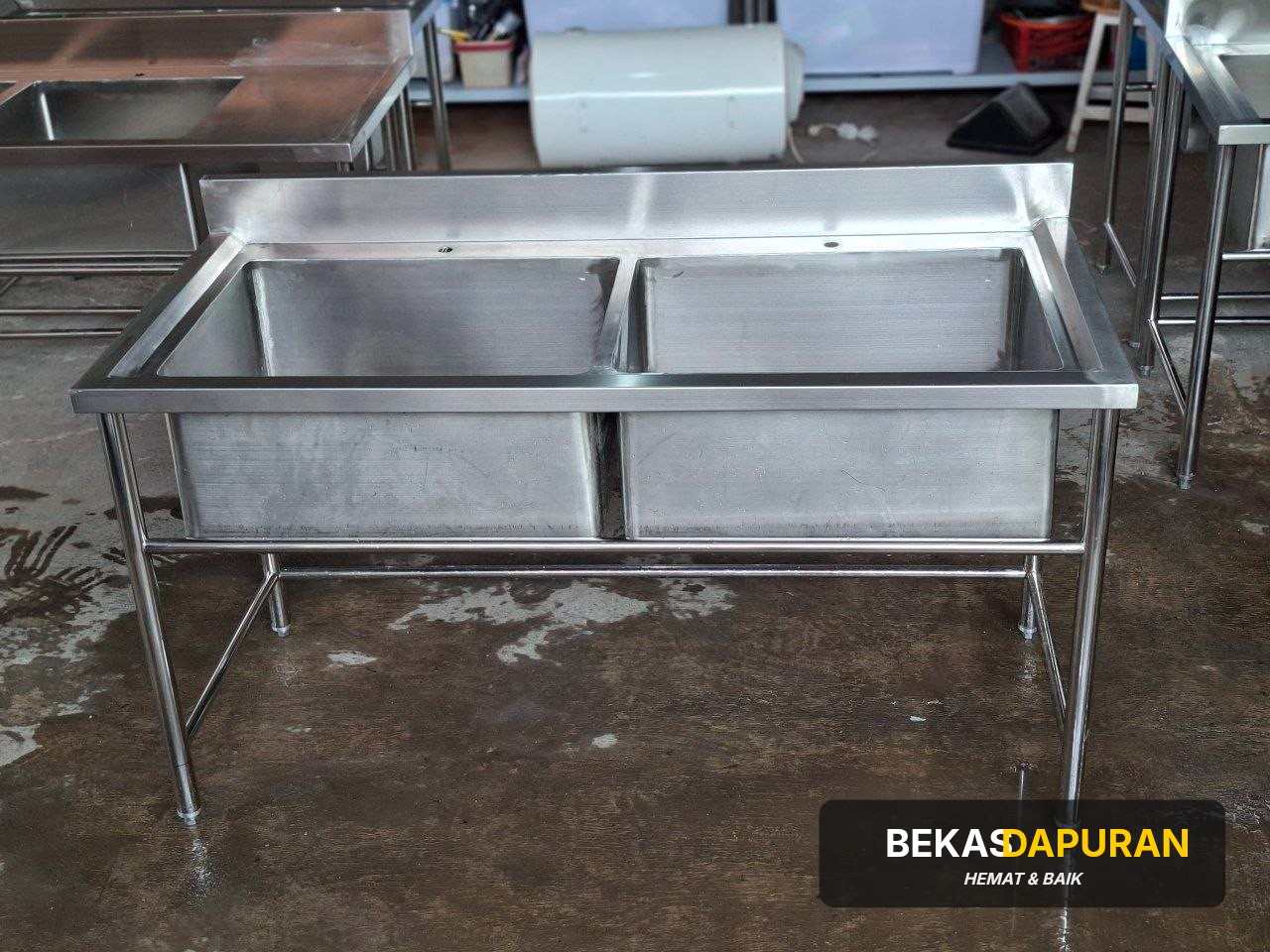 Sink 2 lubang 150