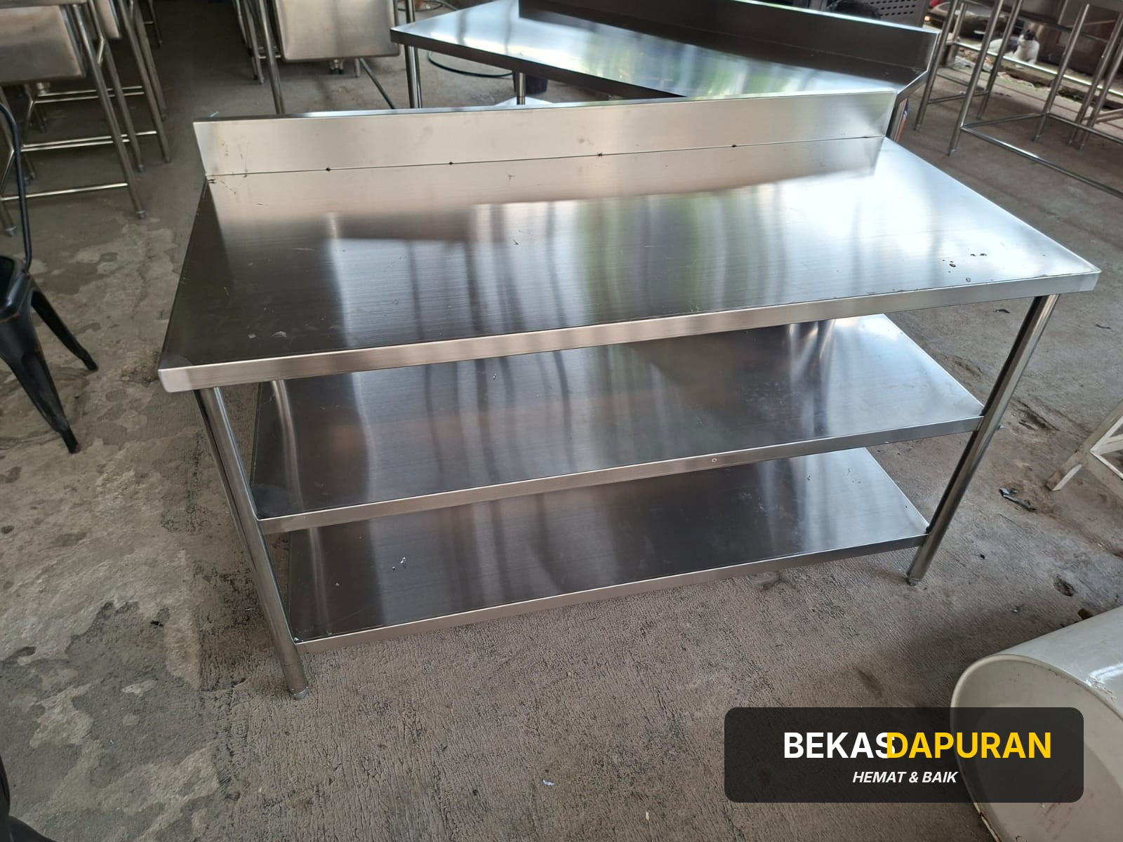 Jual Kompor Mawar & Stainless Kitchen Bekas Gudang Dapuran di Kembangan Selatan