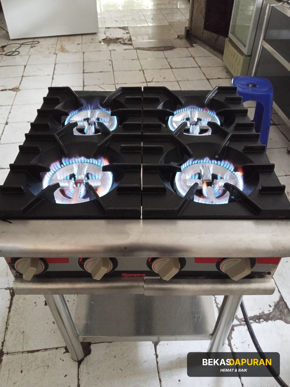 KOMPOR 4 TUNGKU LOOW PRESSURE   UK 61x63x85