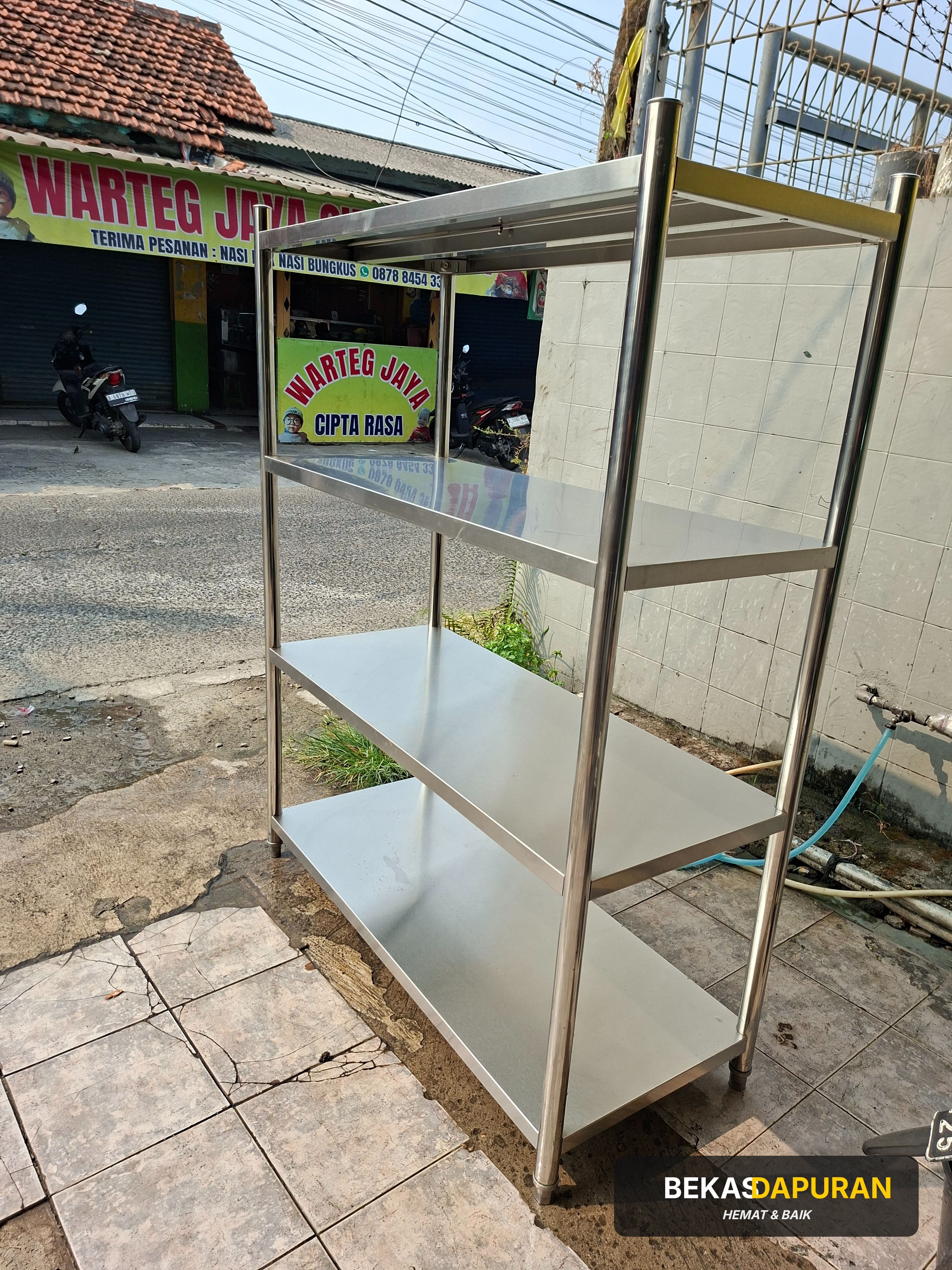 Rak 4 susun Getra Knockdown