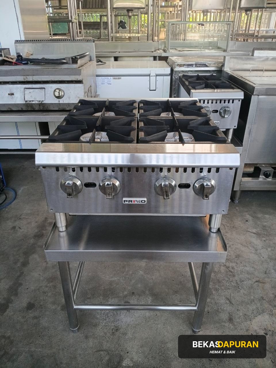 Kompor 4 tungku + meja