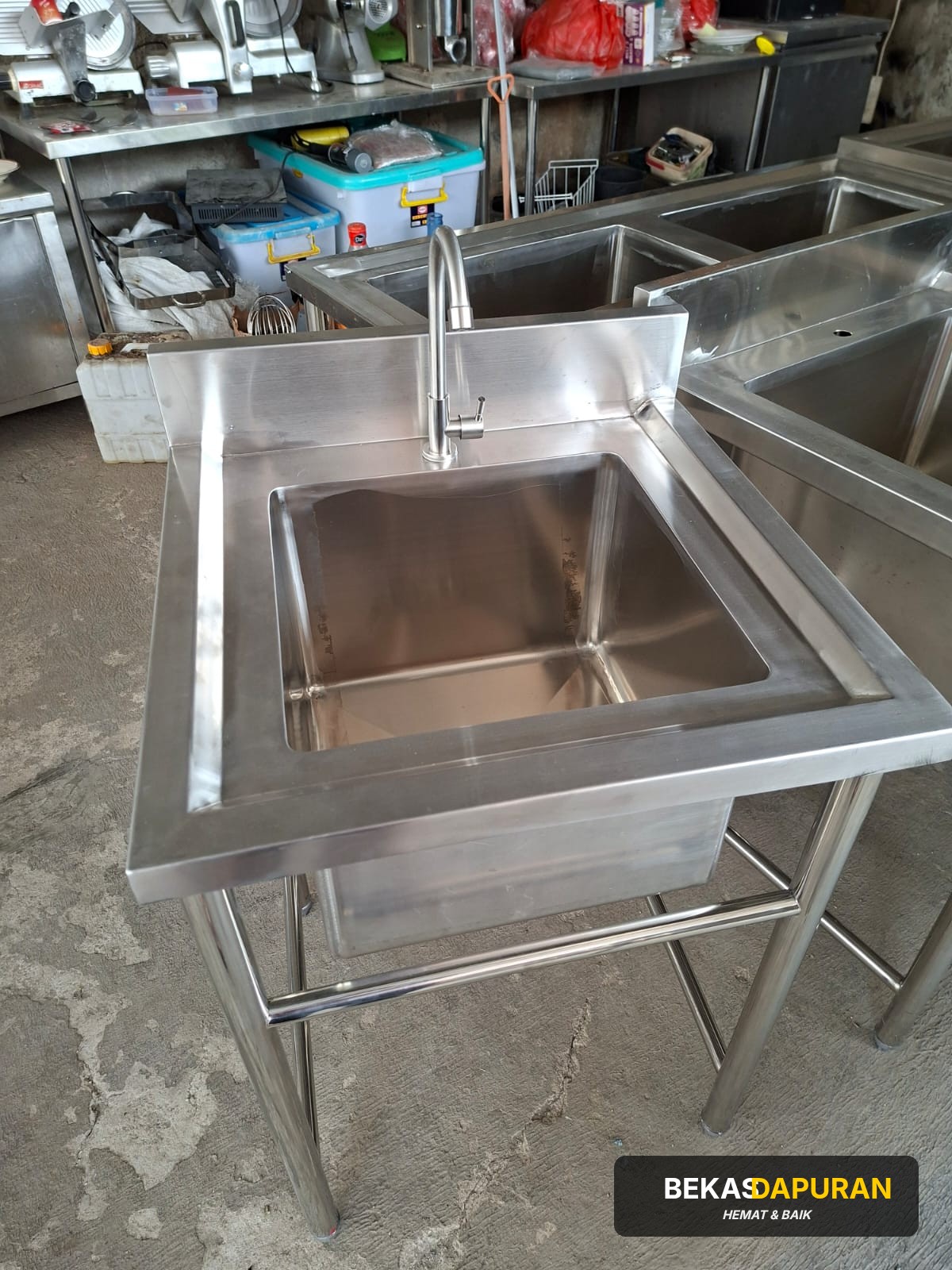 Sink 1 lubang, P60xL60xT85