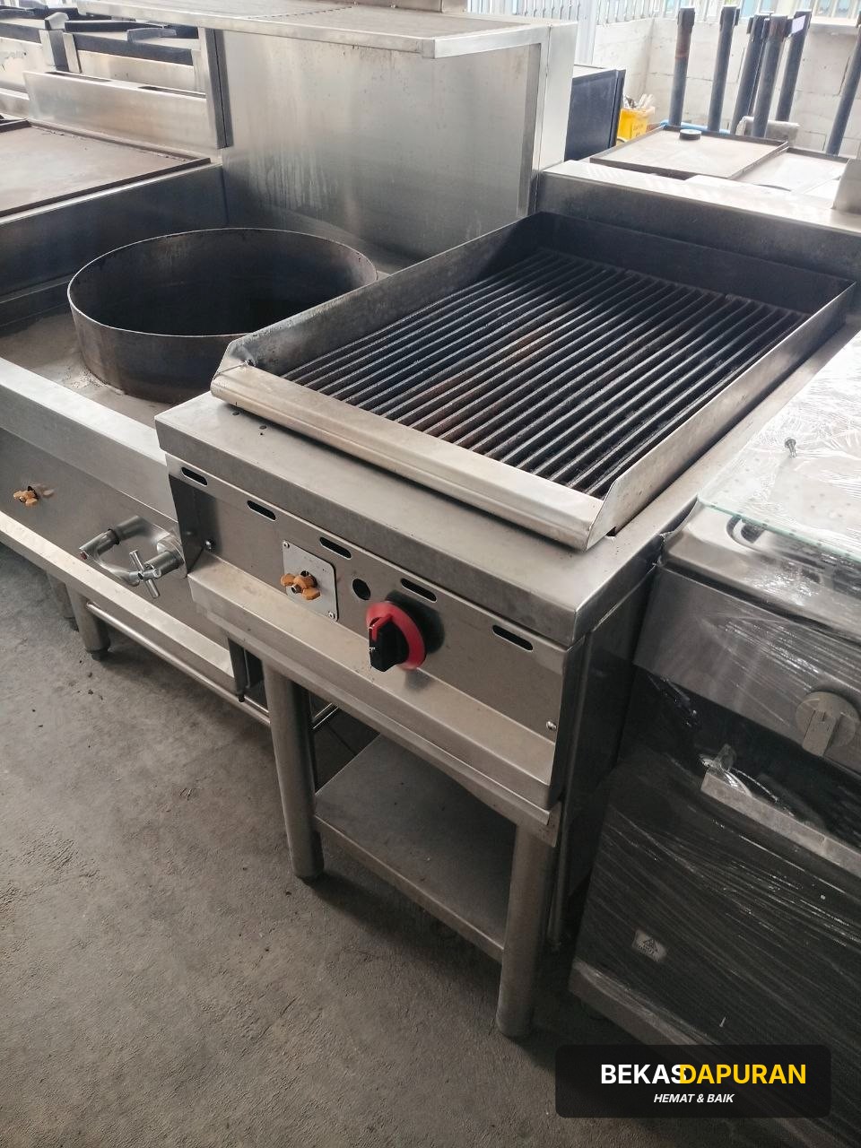 Grill batu lava