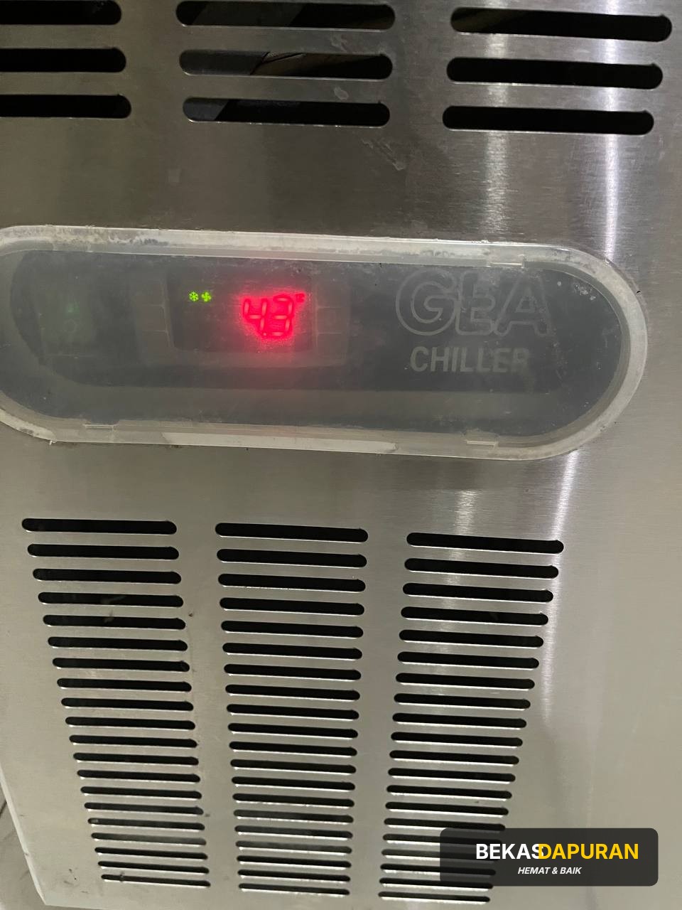 UNDERCOUNTER CHILLER 2 PINTU GEA  Uk P 150 cm x L 70 cm x T 85 cm