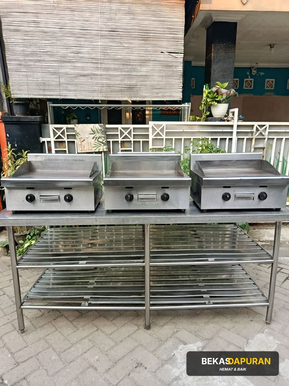 Kompor tepanyaki 75x55x80