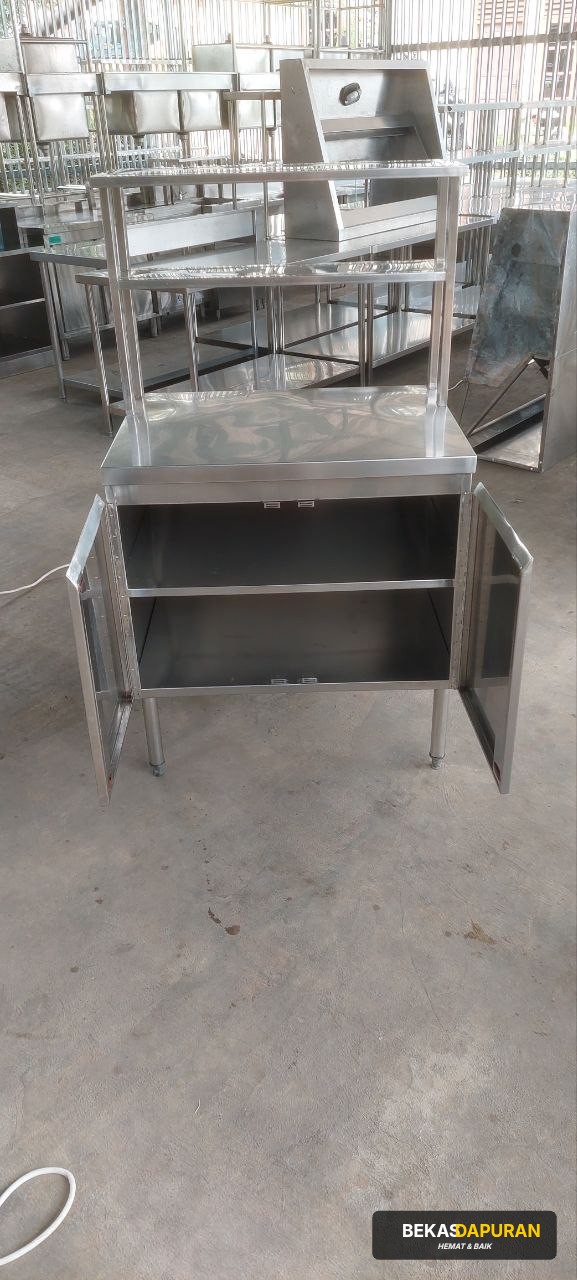Meja kabinet counter + upper Ukuran P:80 × L:60 × T:85 thumbnail