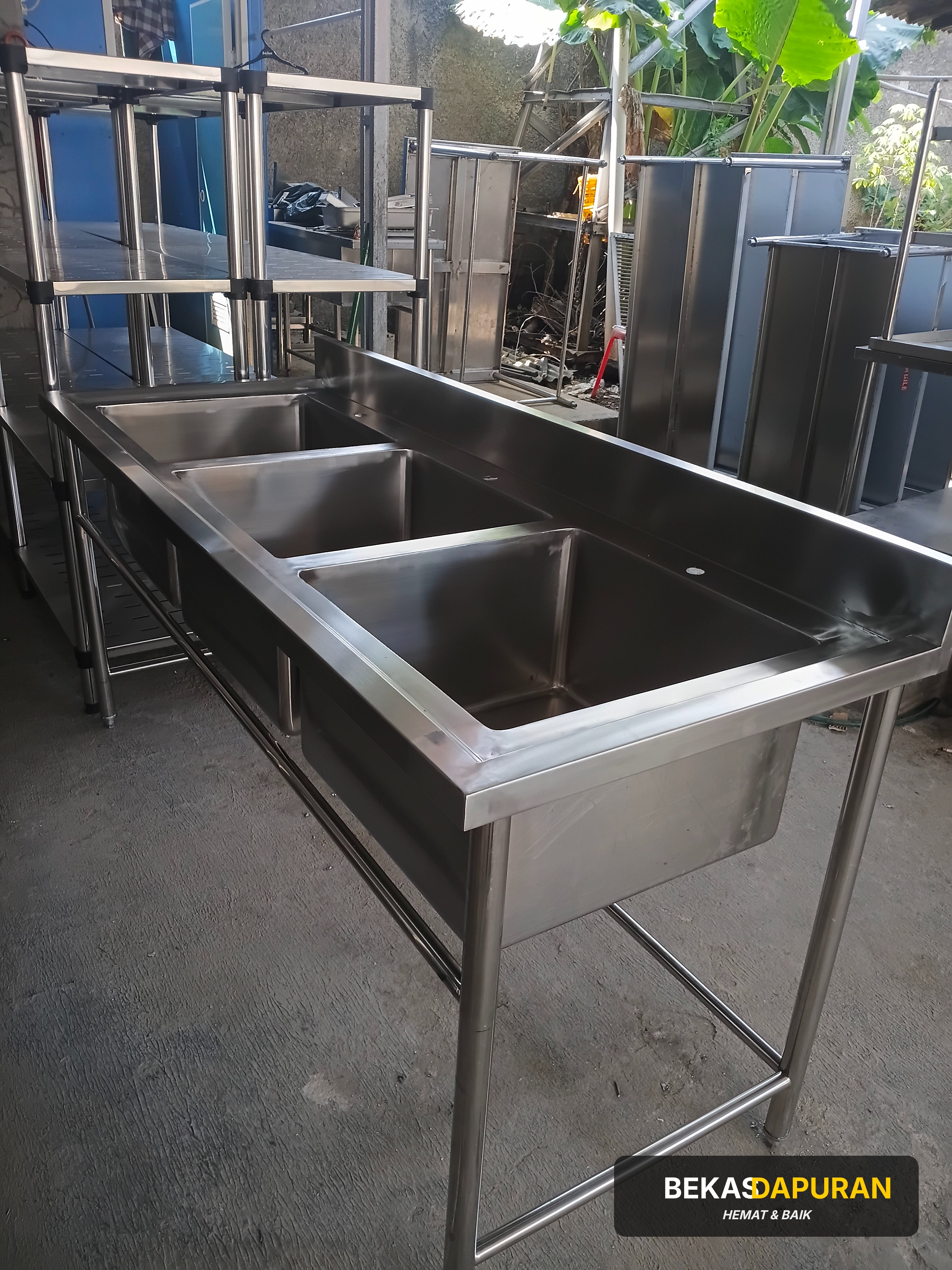 Sink 3 lubang
