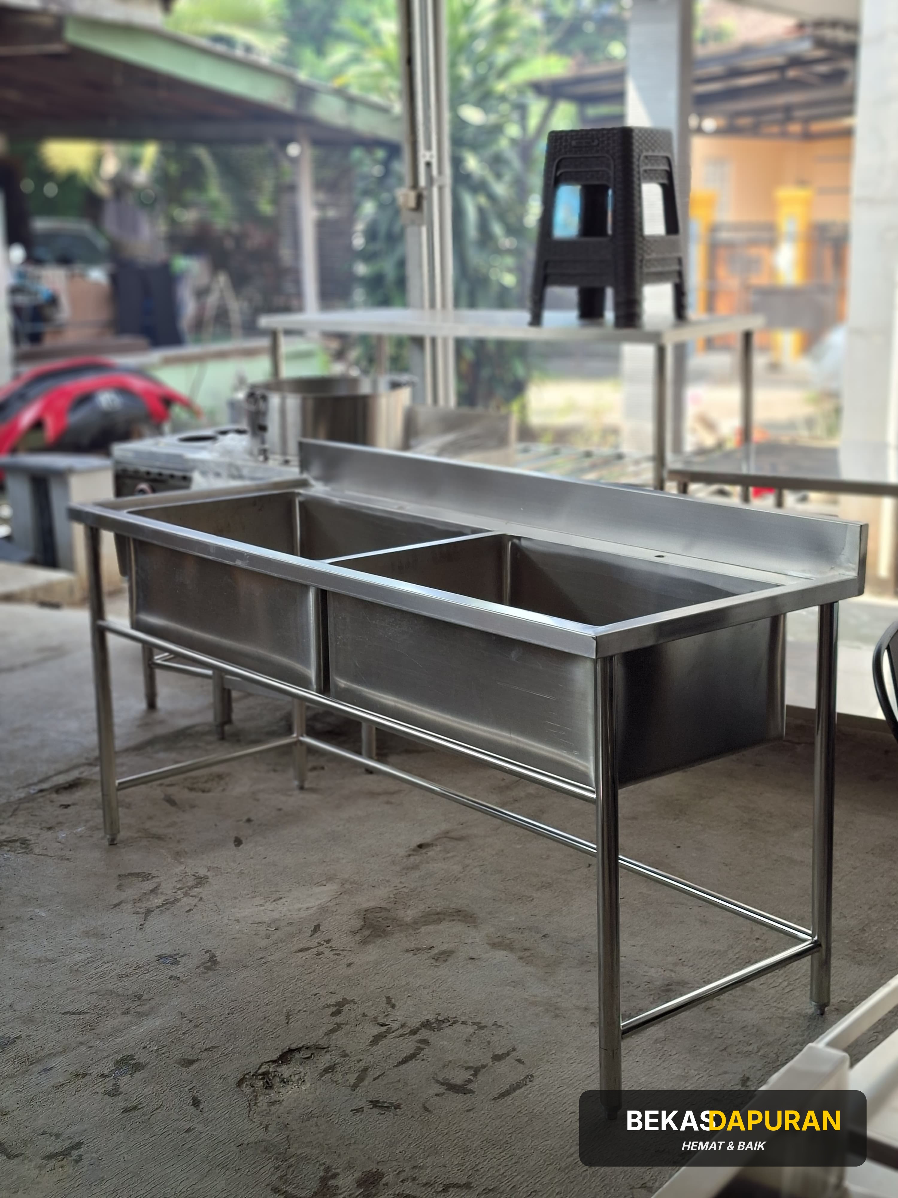 Double Pot Sink