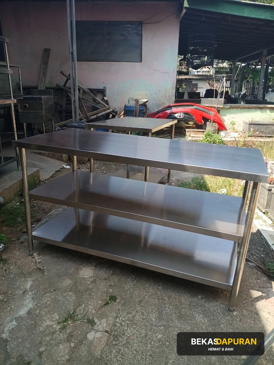 Meja 3 susun 150 x 70 x 85