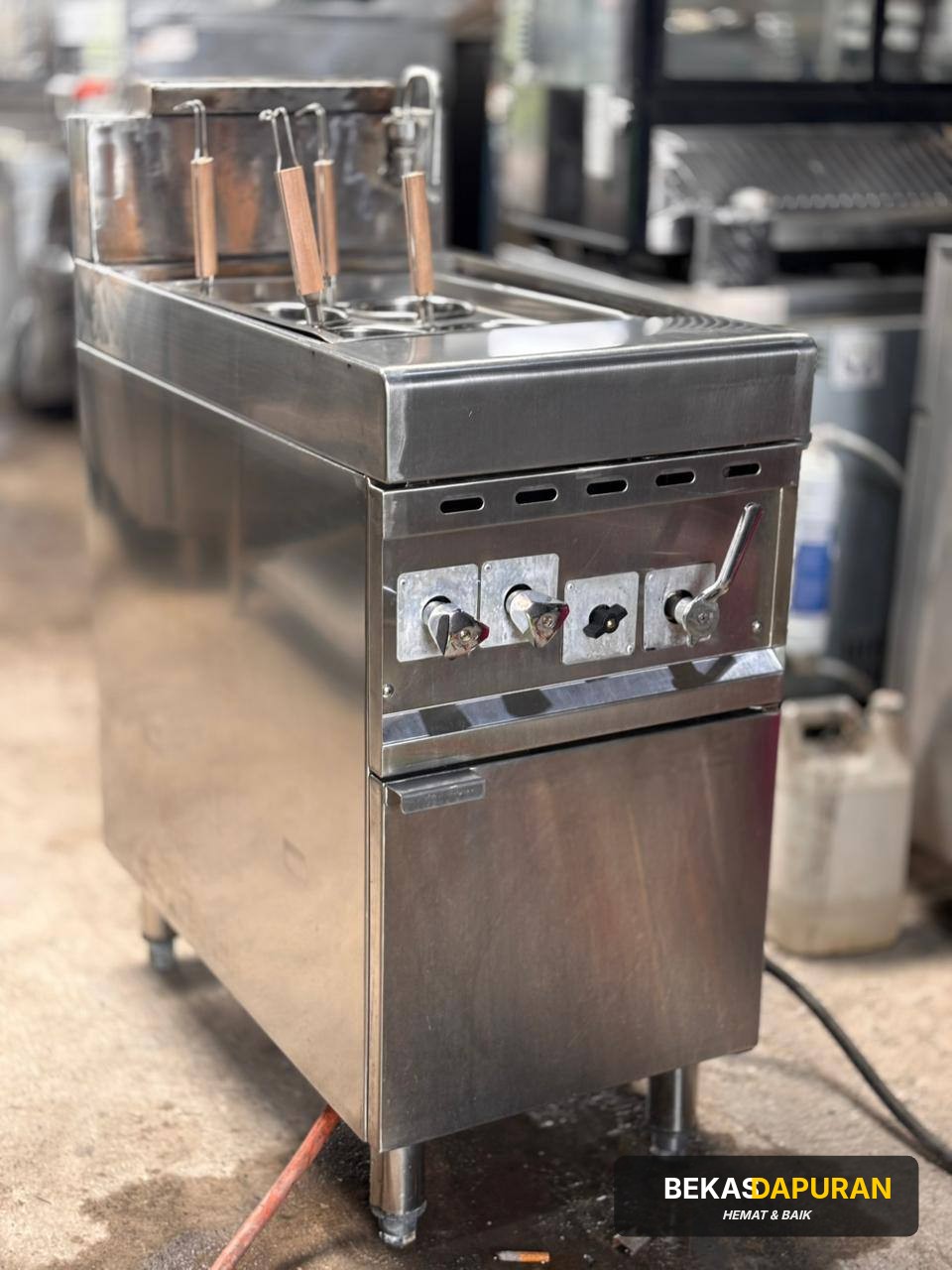 NOODLE BOILER  Ukuran 42x75x85 4 lubang thumbnail