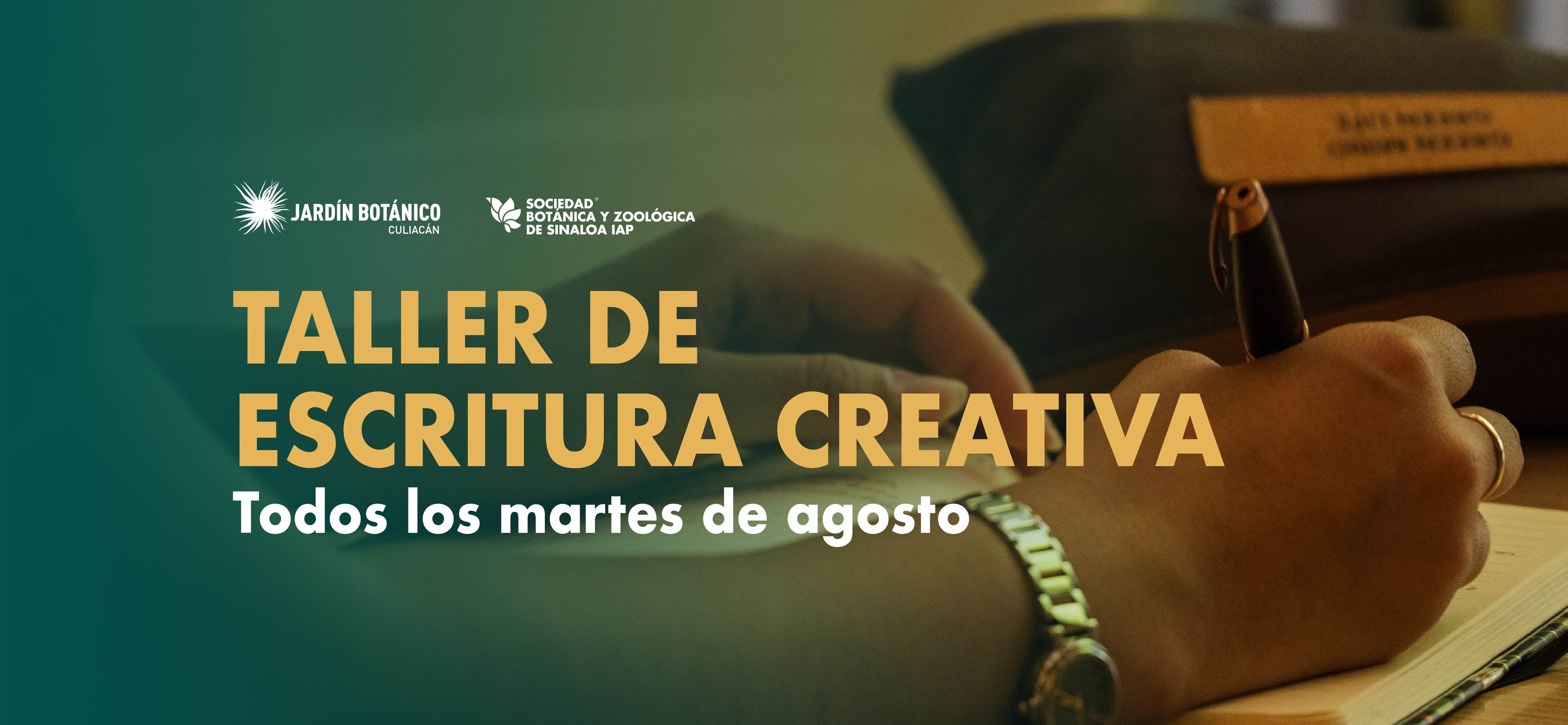 Imagen de portada para el evento: Taller de escritura creativa - Agosto