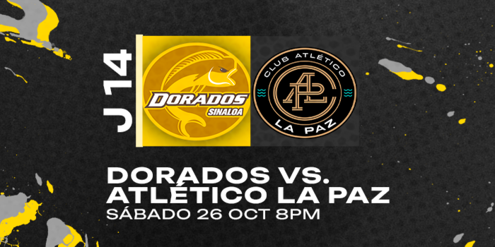 Imagen de portada para el evento: J14 Liga de Expansión: Dorados vs Atlético La Paz