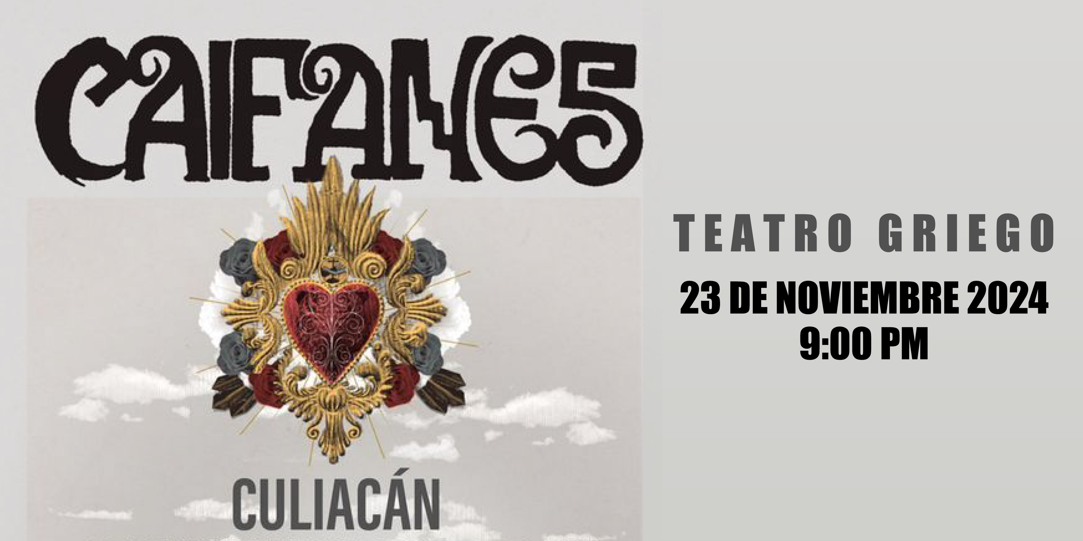 Imagen de portada para el evento: Caifanes en Culiacán