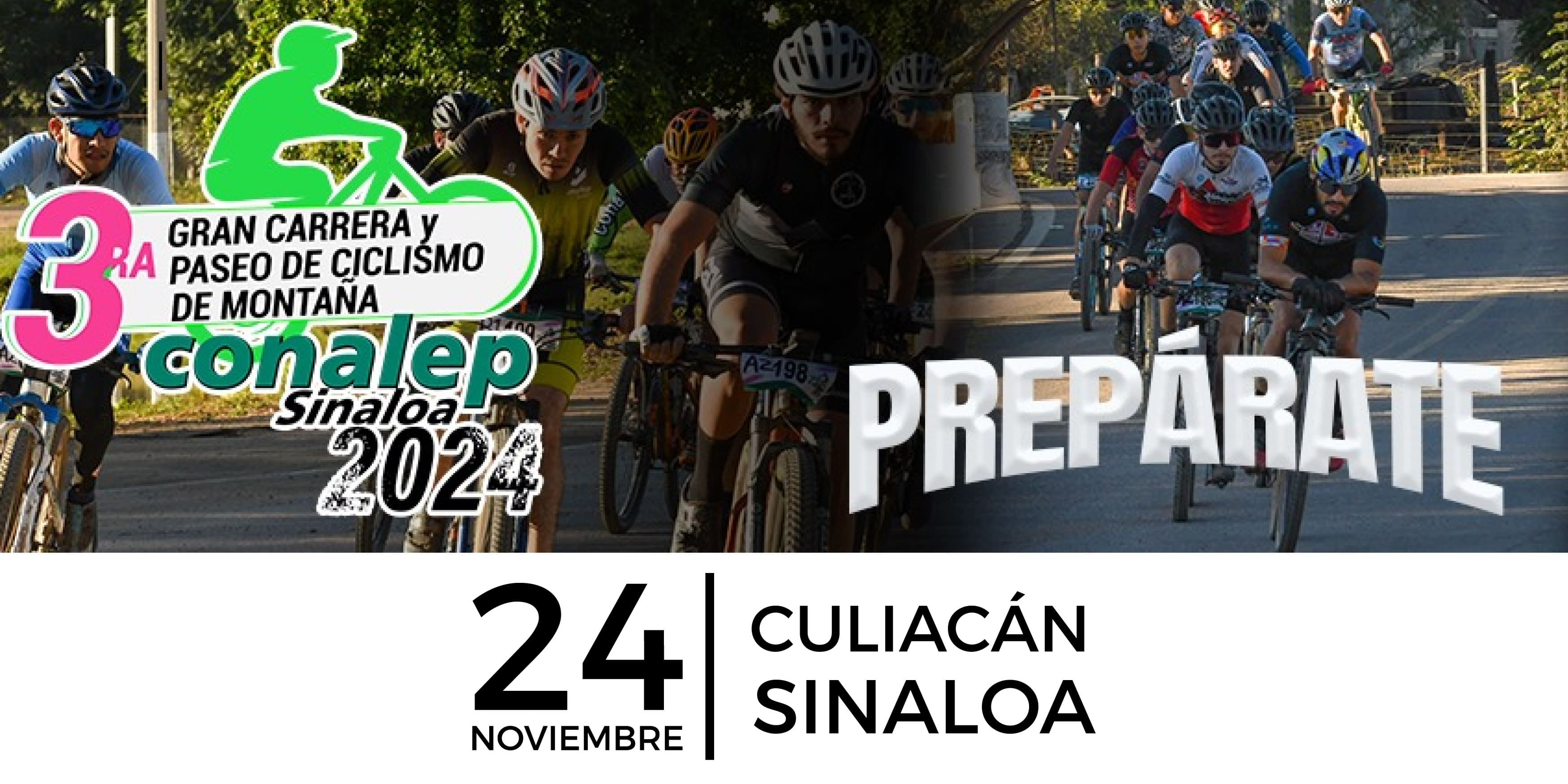 Imagen de portada para el evento: 3er Gran Carrera y Paseo de bicicletas de montaña 