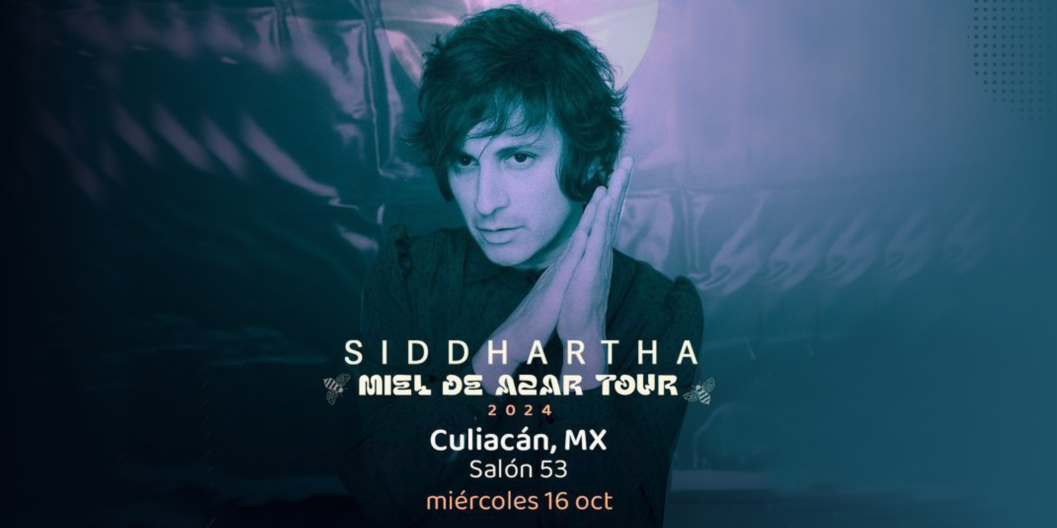 Imagen de portada para el evento: Siddhartha - Tour “Miel de Azar”.