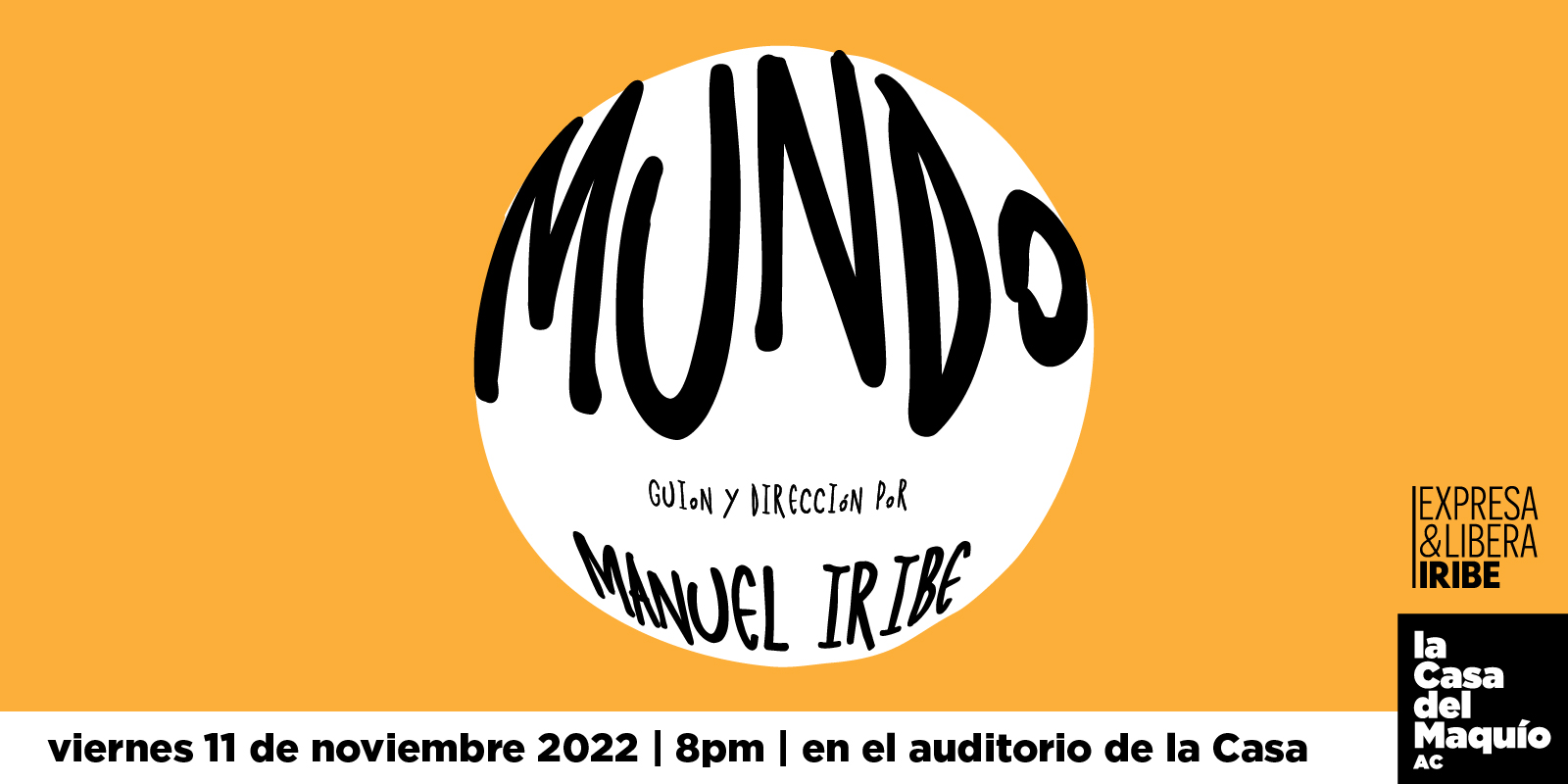 Imagen de portada para el evento: Obra de teatro: MUNDO