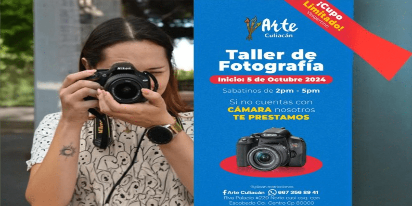 Imagen de portada para el evento: TALLER DE FOTOGRAFÍA