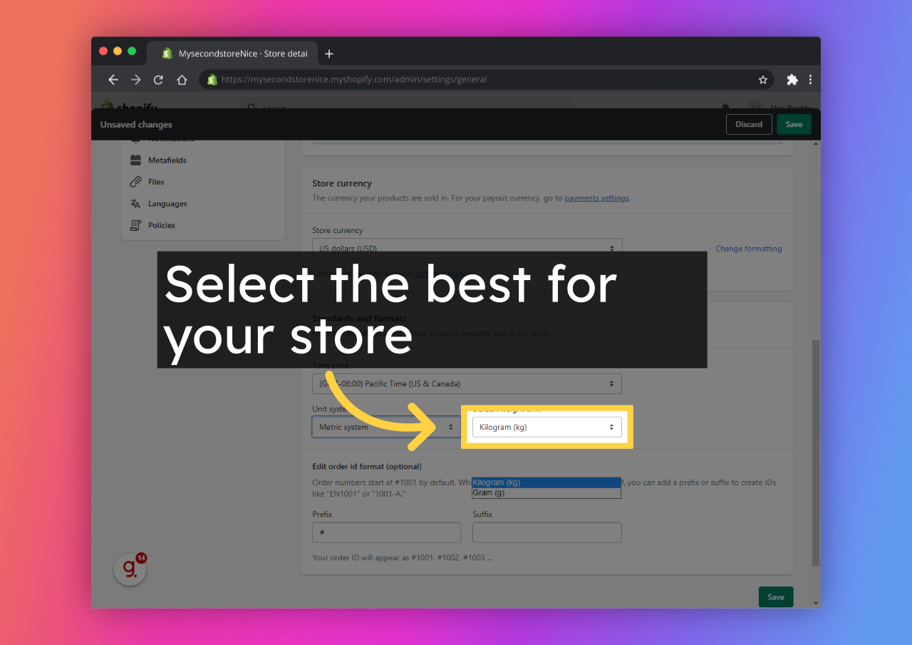 Select the best for your store