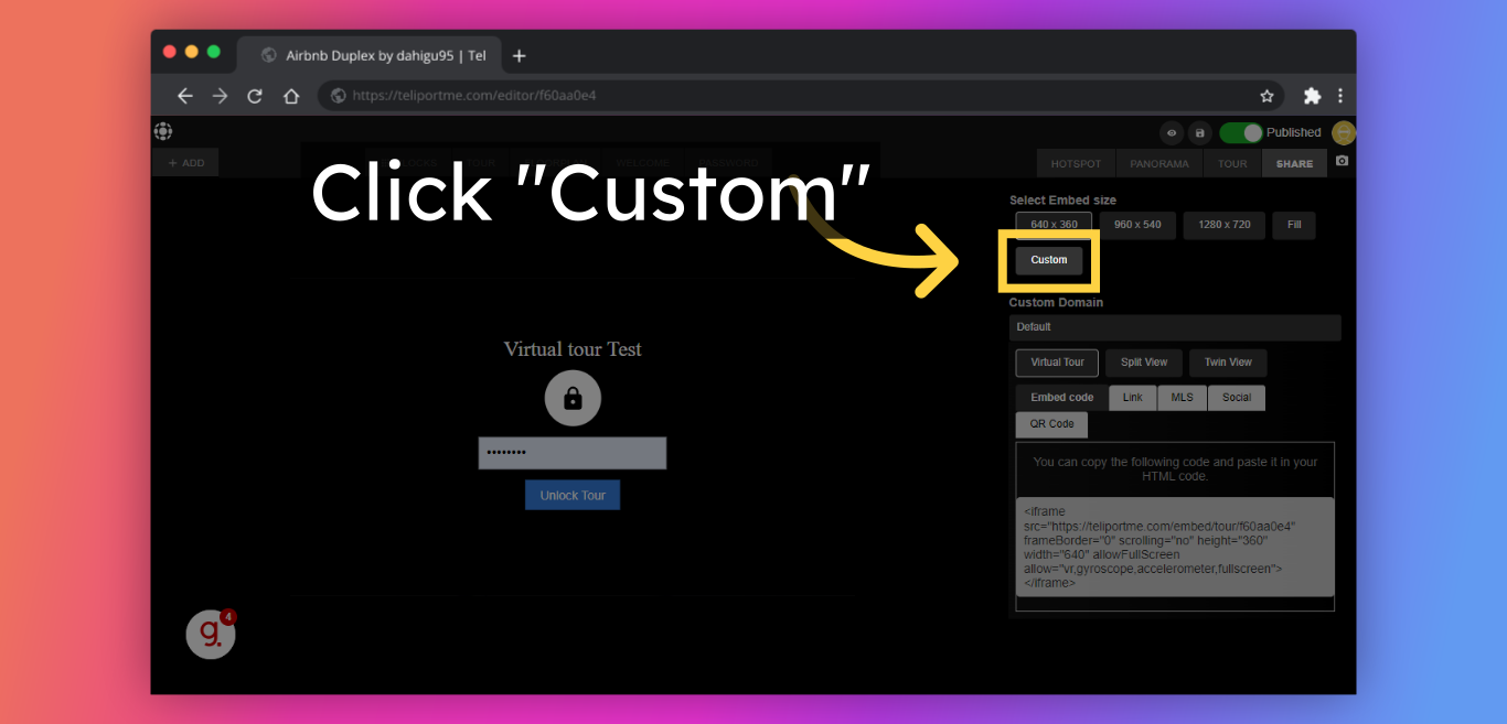 Click