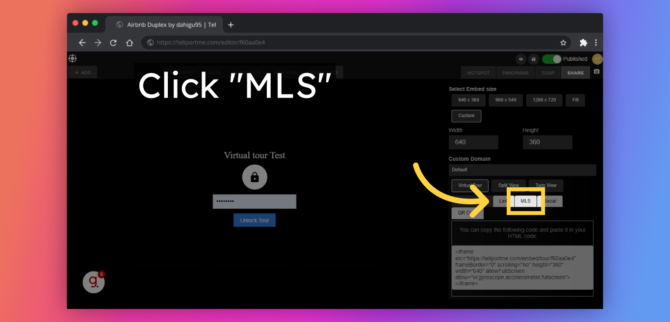 Click