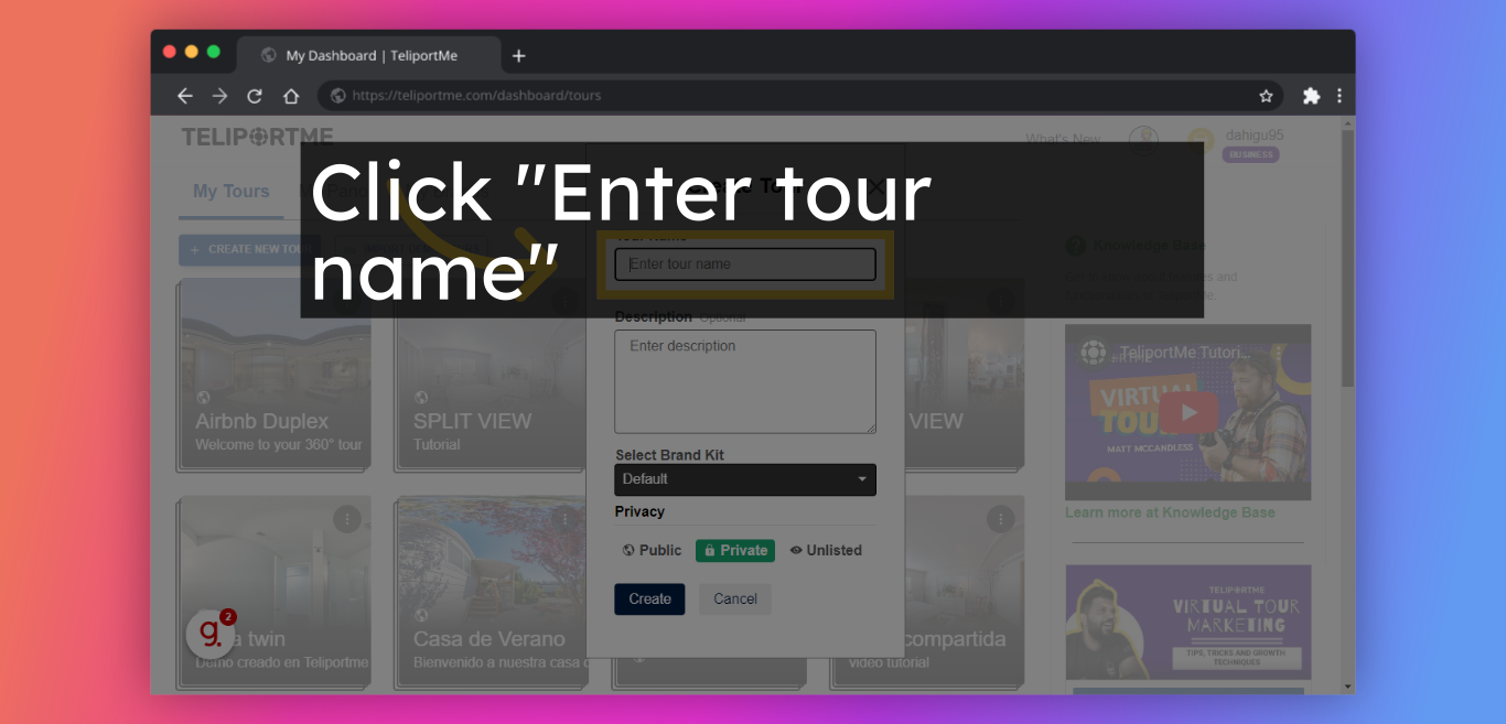 Click
