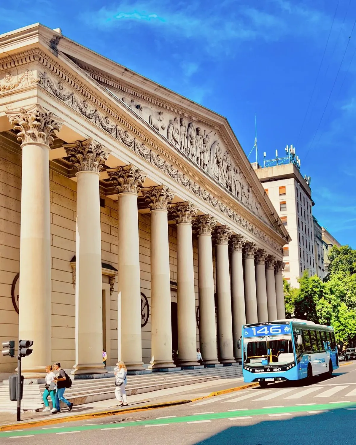 The Cathedral of the Liberator and the Pope