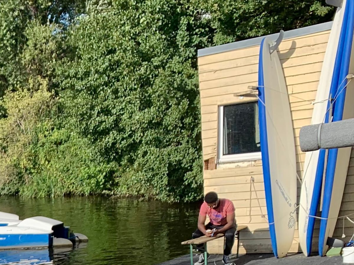 Stand up paddling Verleih Bootsverleih HANSA STEG: Bild Nr. 1