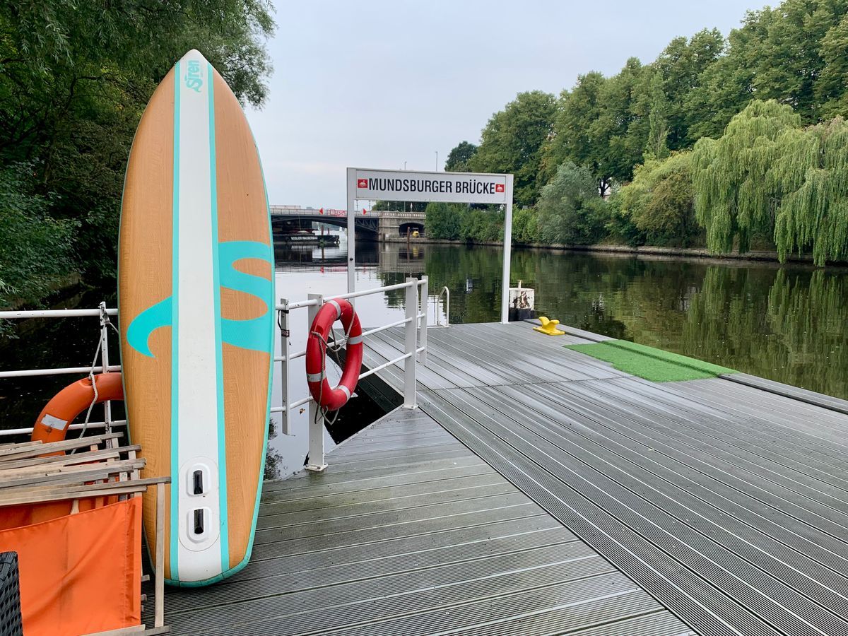 Stand up paddling Verleih AlsterSurfer: Bild Nr. 1