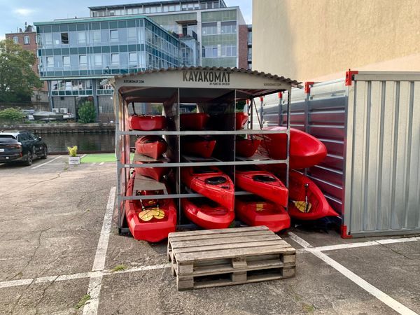 Kajak KAYAKOMAT - Hamburg, Alster: Bild Nr. 2