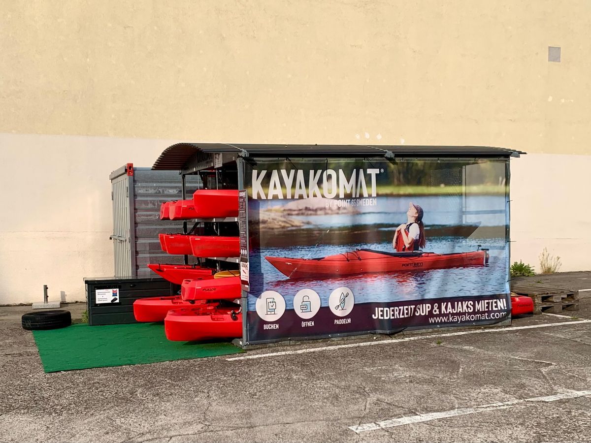 Kajak KAYAKOMAT - Hamburg, Alster: Bild Nr. 1