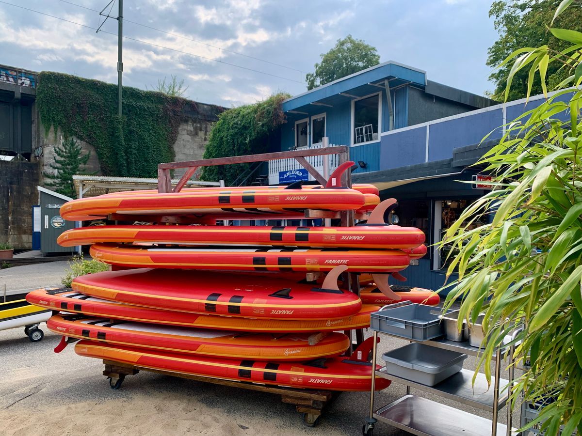 Stand up paddling Verleih Anleger Hamburg: Bild Nr. 1