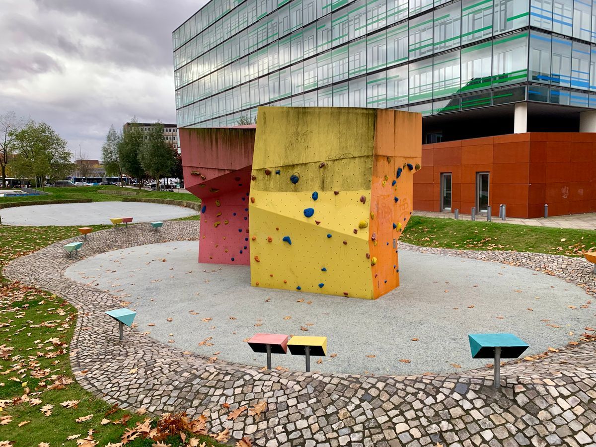 Bouldern Lohmühlen Park: Bild Nr. 1