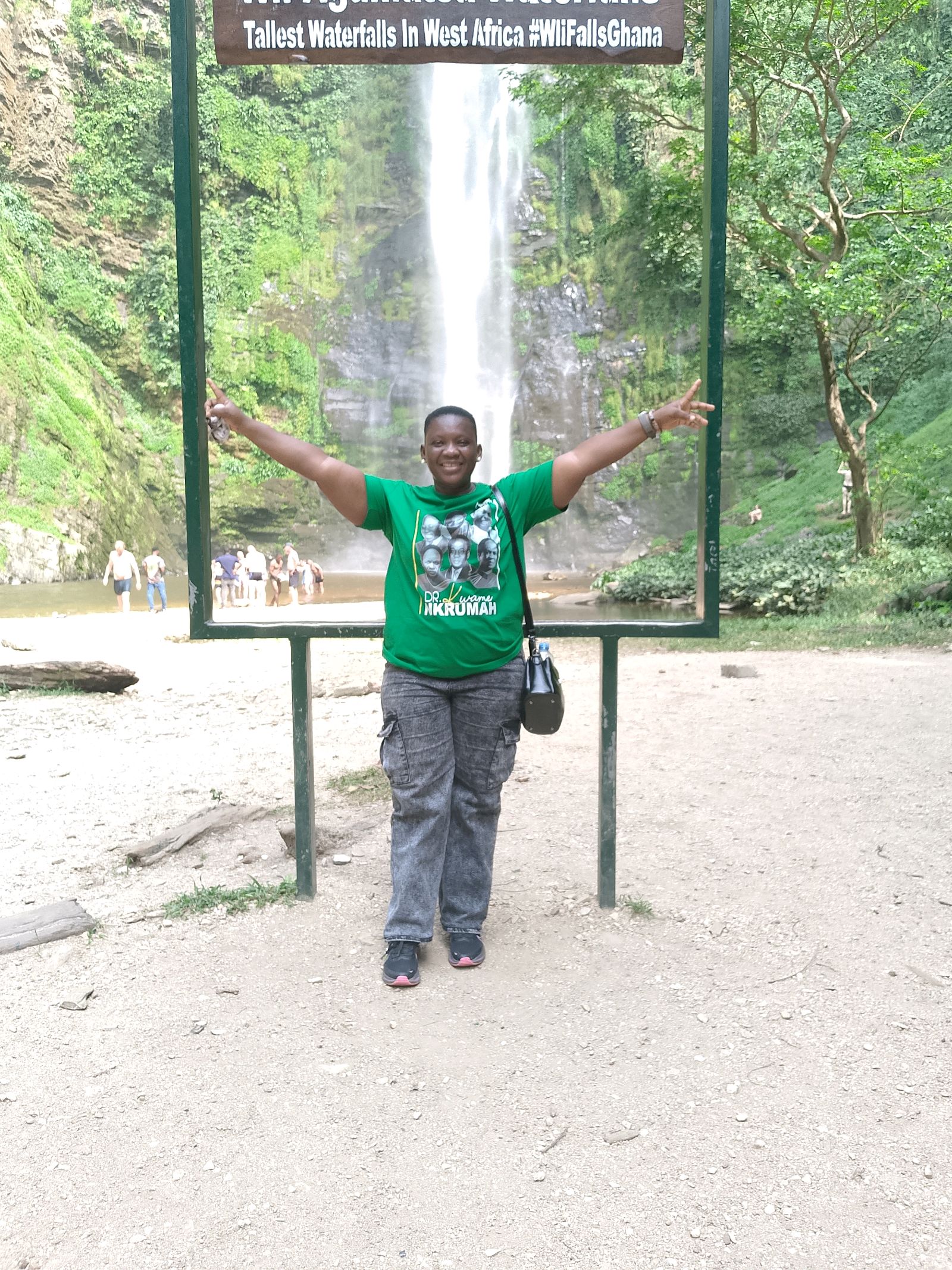 Adventure to WLI water falls  main scene