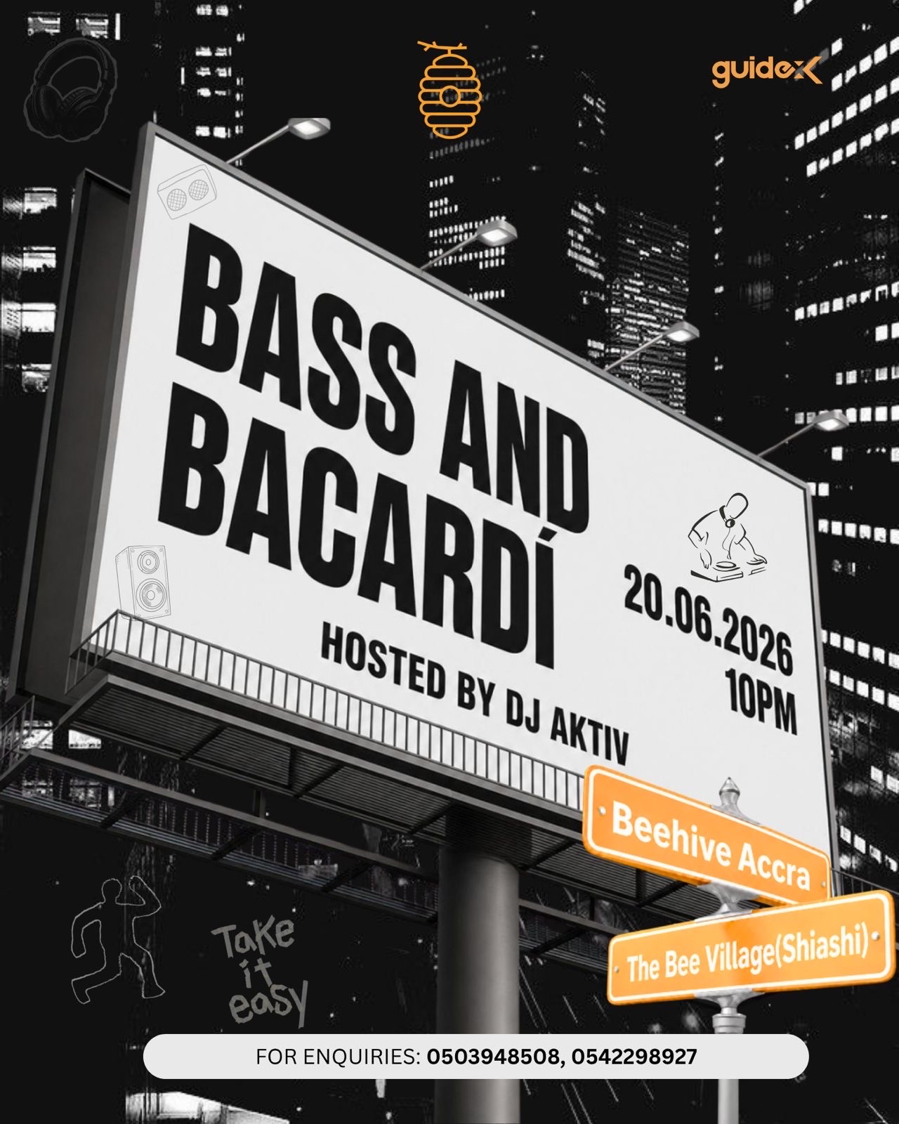 BASS AND BACARDÍ