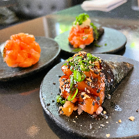 Mini Temakis de Salmão