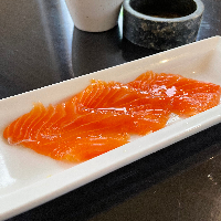 Carpaccio de Salmão trufado - Porção com 3 lâminas