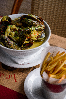Moules et Frites (Mexilhões)