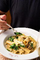 Rigatoni Sauce Champignon