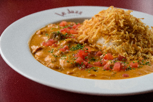 Fricassée de Frango com Cogumelos