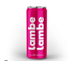 Lambe-Lambe Limonada Rosa - Lata 355ml