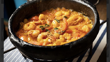 Moqueca de Camarão  (200g proteína) 1 pessoa
