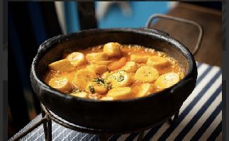 Moqueca de banana (Vegana) 1 pessoa