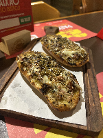 Choripán de Linguiça Seara com Queijo e Pesto - Entrada do CDB 25 anos