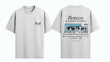 Camiseta Boteco Branca