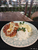 Parmegiana de Tilápia Individual