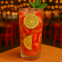 🍋🍓 Lemonberry Caipirinha – O Clássico Reinventado! 🍹