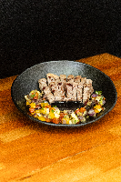 RATATOUILLE COM CHORIZO   AO MOLHO DE JABUTICABA DEFUMADA