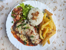 Parmegiana de frango