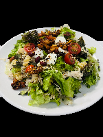 Salada Frango ao pesto