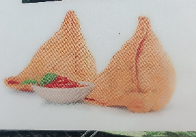 Pastel Samosa Vegetariano